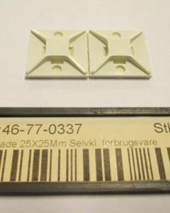 Anchor Plate 28x28mm Selfadh.